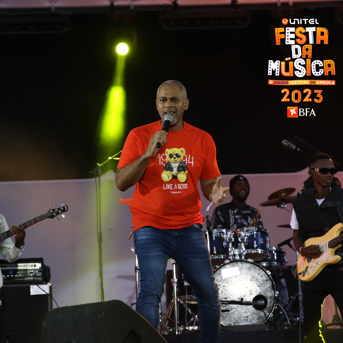 O 💘´cupido´a quebrar os corações da onda de Luanda. Quem se derreteu com os clássicos do grande Heavy C?🫠

#Unitel #FestadaMusica #Senteaonda #Segueaonda #BFA30anos #CervejaCuca #Fidelidade #FlyTAAG #Ford #PremierBet #SecilMaritima #UnitelAngola #Angola