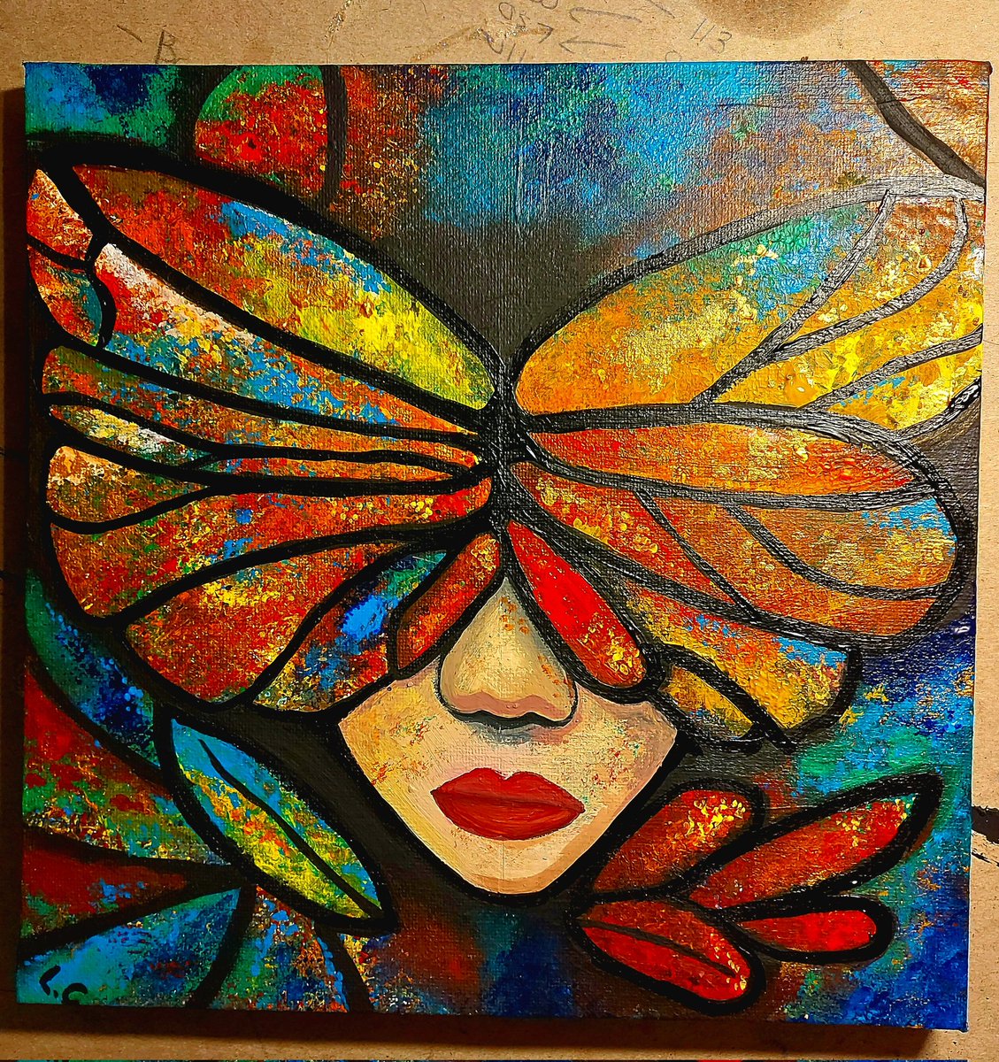 Metamorphosis acrylic painting. It was a pleasure to paint this. 
etsy.com/ca/shop/Lizzyw…
#art #artistic #artist #arte #artsy #arts #painting #paintings #galleryart #onlinegallery #fineart #newartist #artisofinstagram #risingartist #artcollectors #paintingoftheday #onlinegallery