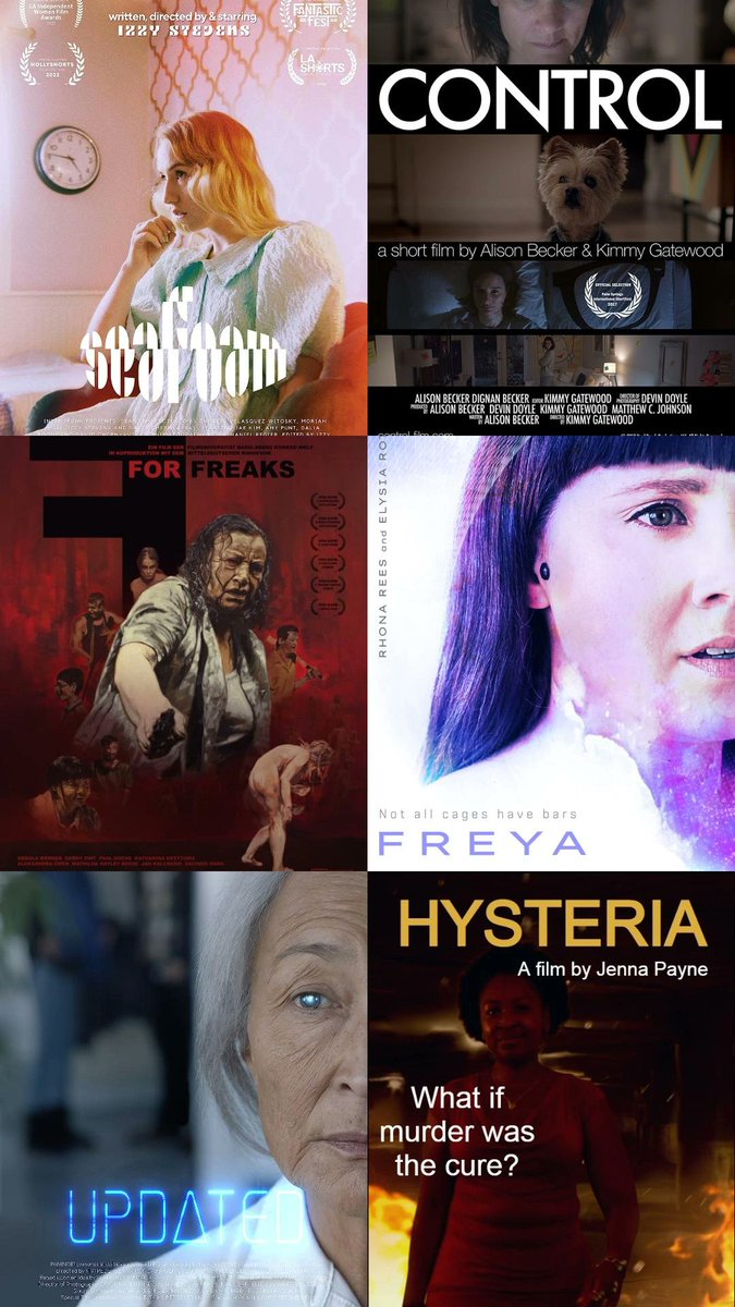 <a href="/accesshorror/">Access:Horror</a> I've also smashed through the Superfest Film Block and Final Girls Berlin Film Block, and there's some amazing picks. 

Bebe AI, Our First Priority, Control, and Freya have been my faves so far. Just so, so good. #AccessHorror #AccessHorror2023 #OneOfUs