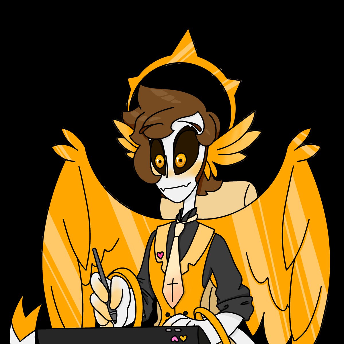 LuxAeternaVT's tweet photo. @MadiTheMaid Slowly getting back into not being a dead account! A little angelic radiohost for you! https://t.co/Z4GlkGl9AV