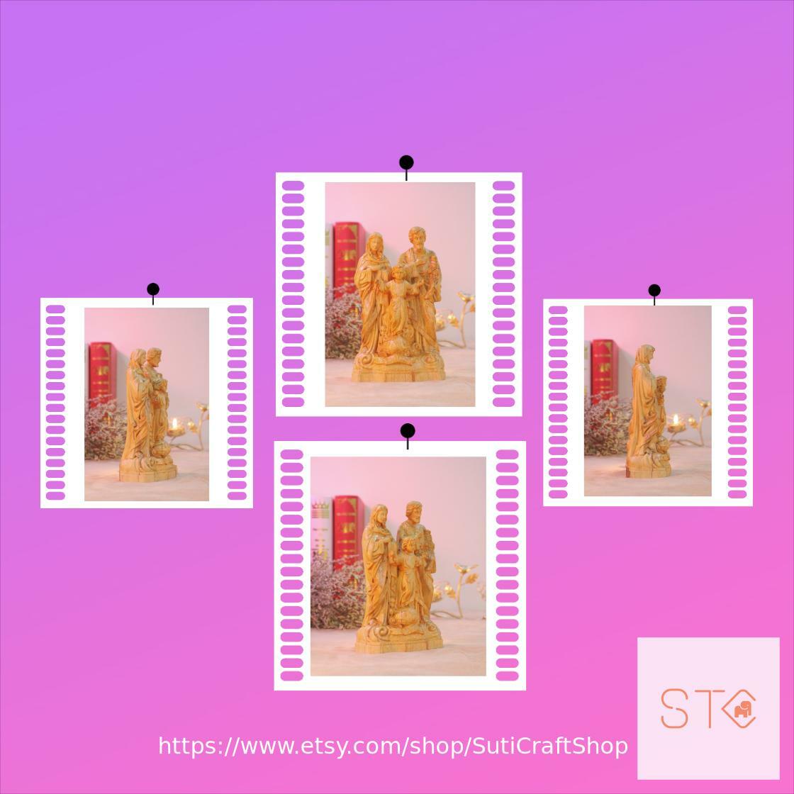 Just in! This unique Holy Family Jesus- Virgin Mary - St Joseph Statue Christian Art Home Decor and Gifts Religious Icons of Saint Christian Sculpture for $79.90. 
etsy.com/listing/146113…
#DevotionalArt #ReligiousDecor