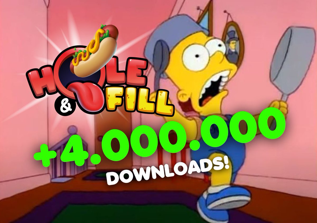 Hole and Fill has recently surpassed 4 millon downloads and it’s popularity in the highly competitive 🇺🇸 market is a testament to our ability to create games with universal appeal 👾

roshkastudios.com/2023/07/07/hf-…