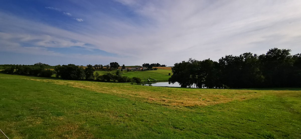 Peaceful landscape to hang on with my family. A useful break to write more quiet music.