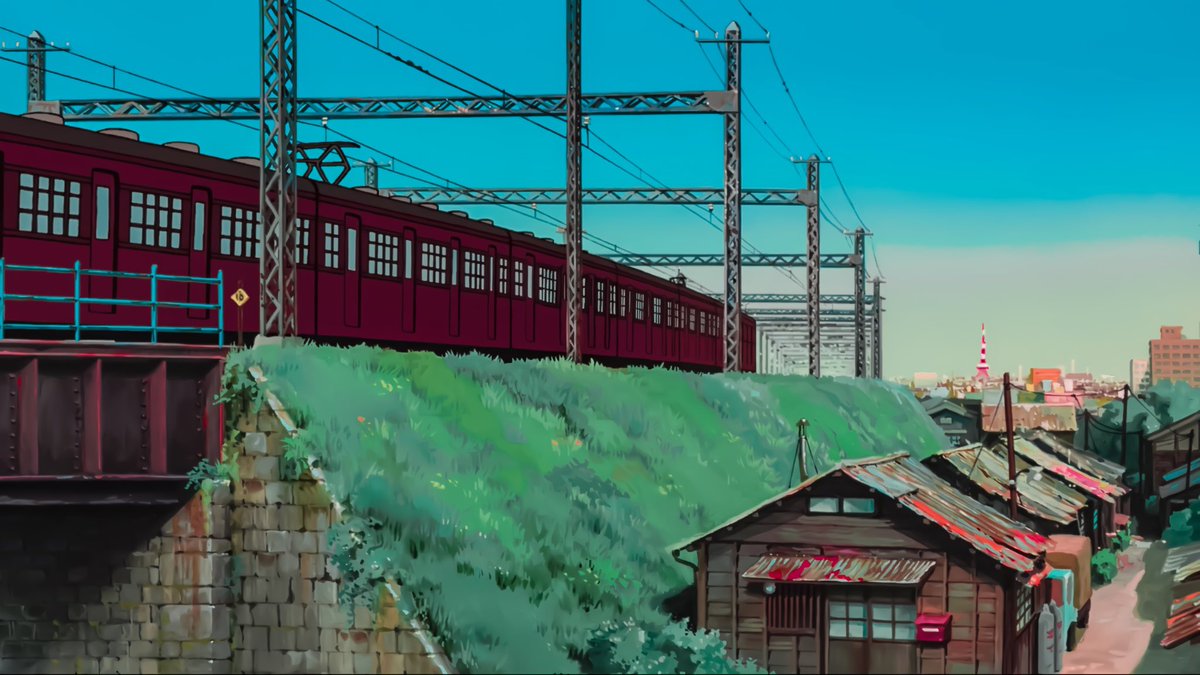 2anime's tweet photo. Ghibli Sceneries ✨ https://t.co/29zCrHBYIp