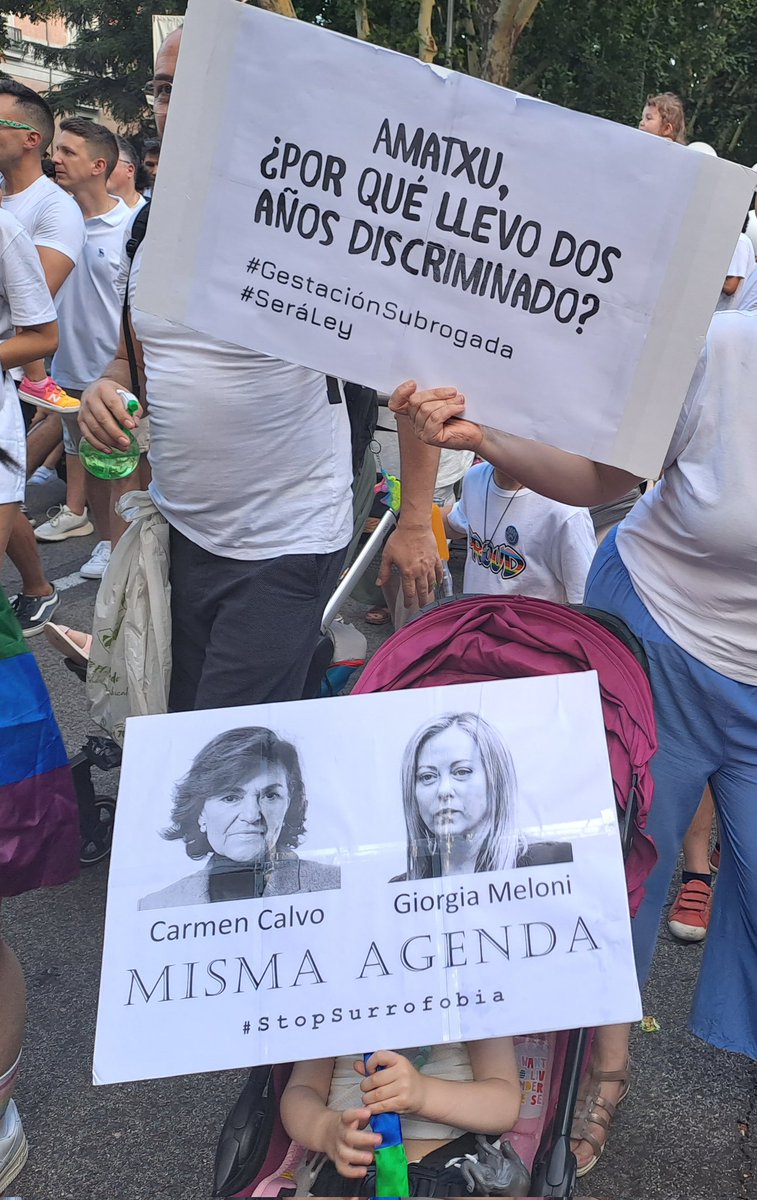 #XplicaCampaña Las familias x #Gestaciónsubrogada no vamos a perdonar el discurso d odio y la criminalizacion hacía nosotros x parte del @Psoe d <a href="/sanchezcastejon/">Pedro Sánchez</a> durante éstos 4 años. Llegó la hora el #23DeJulio d castigarles. #Fuera #Hipócritas.
La #Gestaciónsubrogada #SeráLey