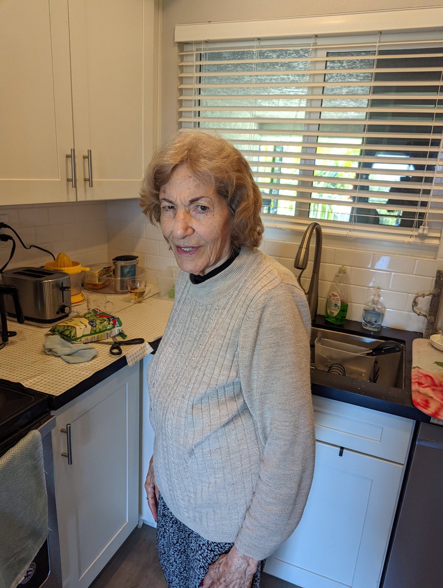 "are you going to help cook or just stand there?"