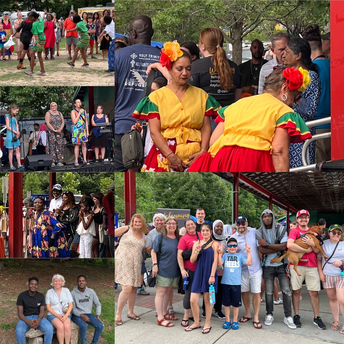 At the Durham Refugee Day 2023, welcoming many refugees who now reside in Durham. Our schools and City welcomes and celebrates the contribution you make to Durham. <a href="/CityofDurhamNC/">CityofDurhamNC</a> <a href="/DurhamPublicSch/">Durham Public Schools</a> <a href="/WorldRelief/">World Relief</a>