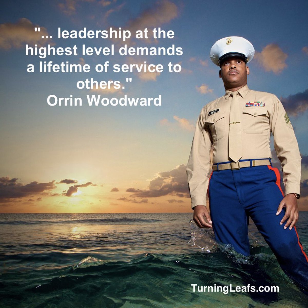 ir0nw1l's tweet photo. true leadership means serving others because you care more for their success than your gain #OrrinWoodward #aSignificantLife #WaketheLions #TLYAW #TurningLeafs https://t.co/VMgeTZIUqg