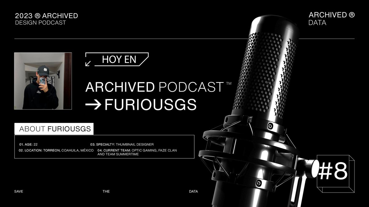 ArchivedPodcast's tweet image. FURIOUSGS. - Archived Podcast #8         

🔴twitch.tv/archivedpodcast

➜ #SaveTheData