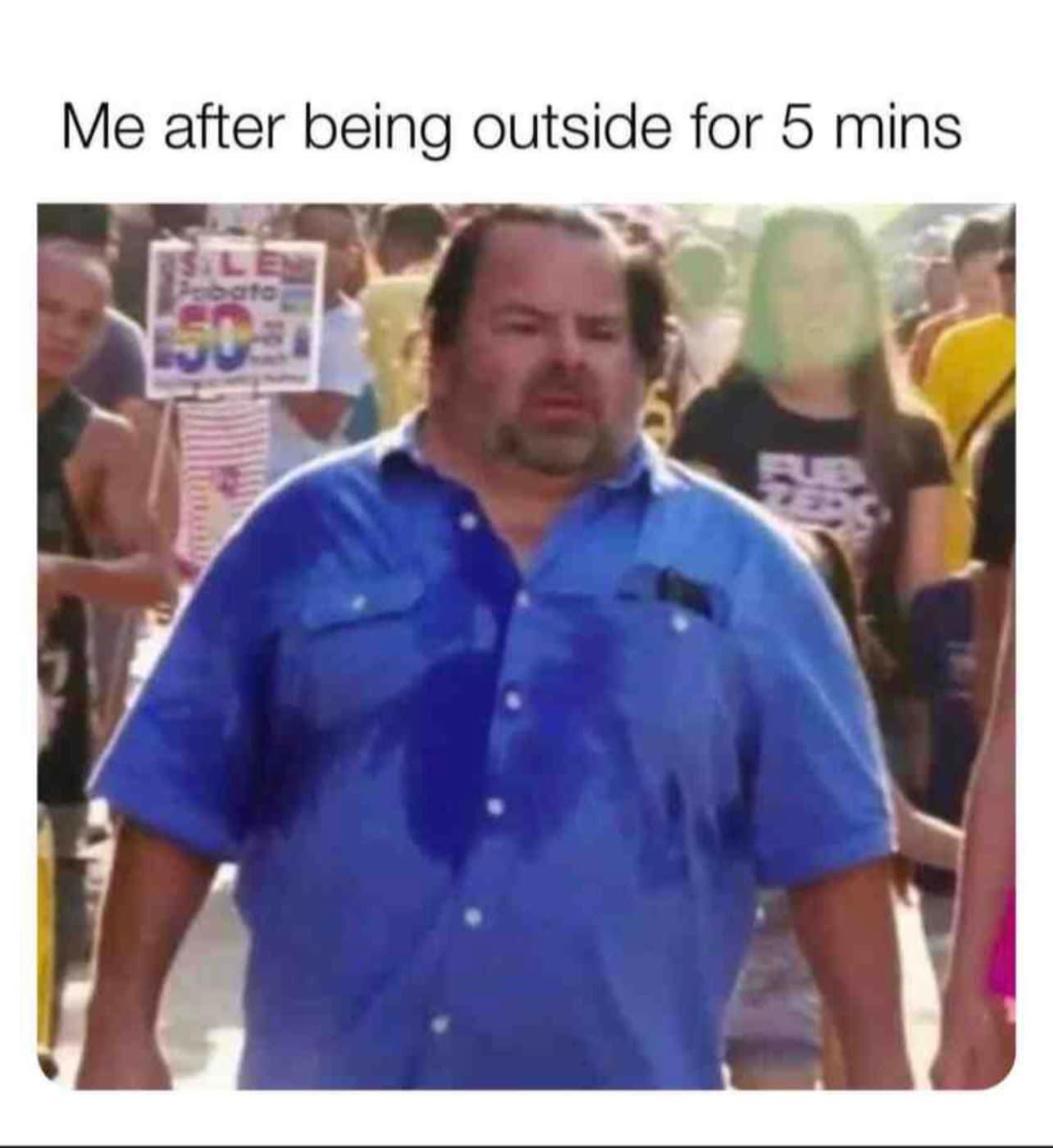 Too Hot Outside Meme