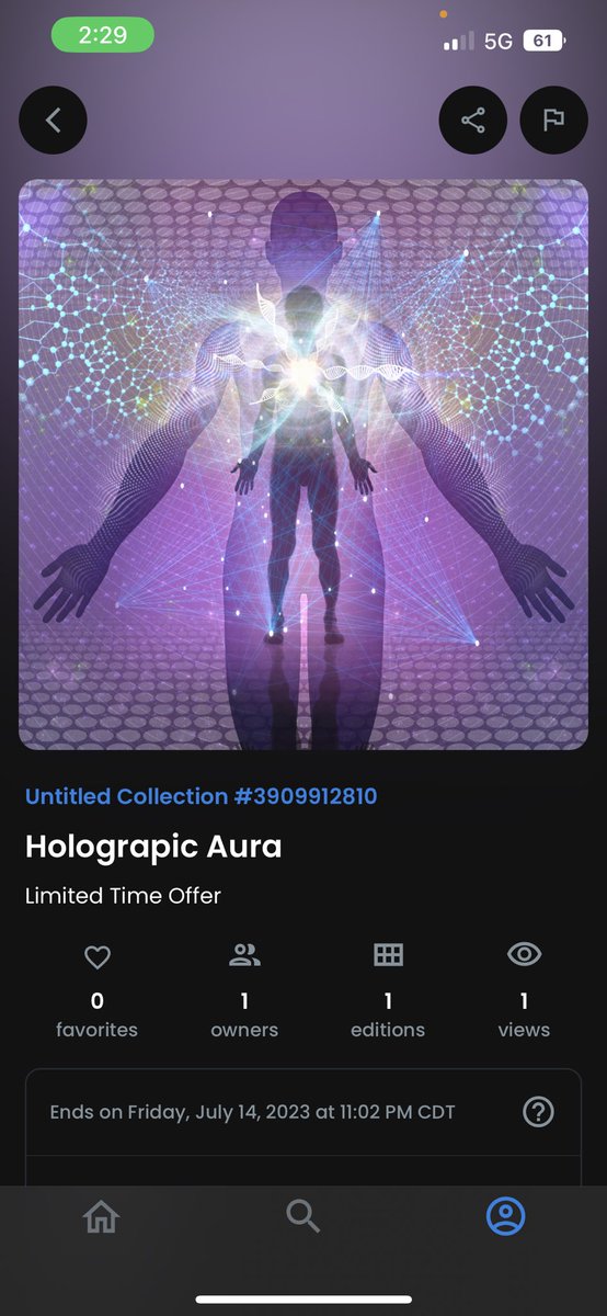 YncyorkNFT's tweet photo. New Drop “Holographic Aura” 
NFT Available Only on Open Sea 
#nft #nftart #NFTCommmunity #CryptoCommunity https://t.co/qEYNFNgzUi