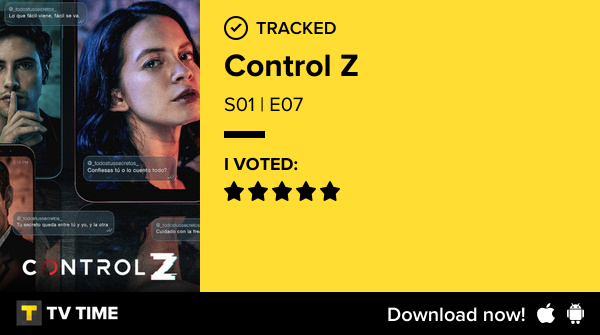 luisinhe_F's tweet image. I just watched the episode S01 | E07 of Control Z - Control Z #controlz  tvtime.com/r/2SMcJ #tvtime