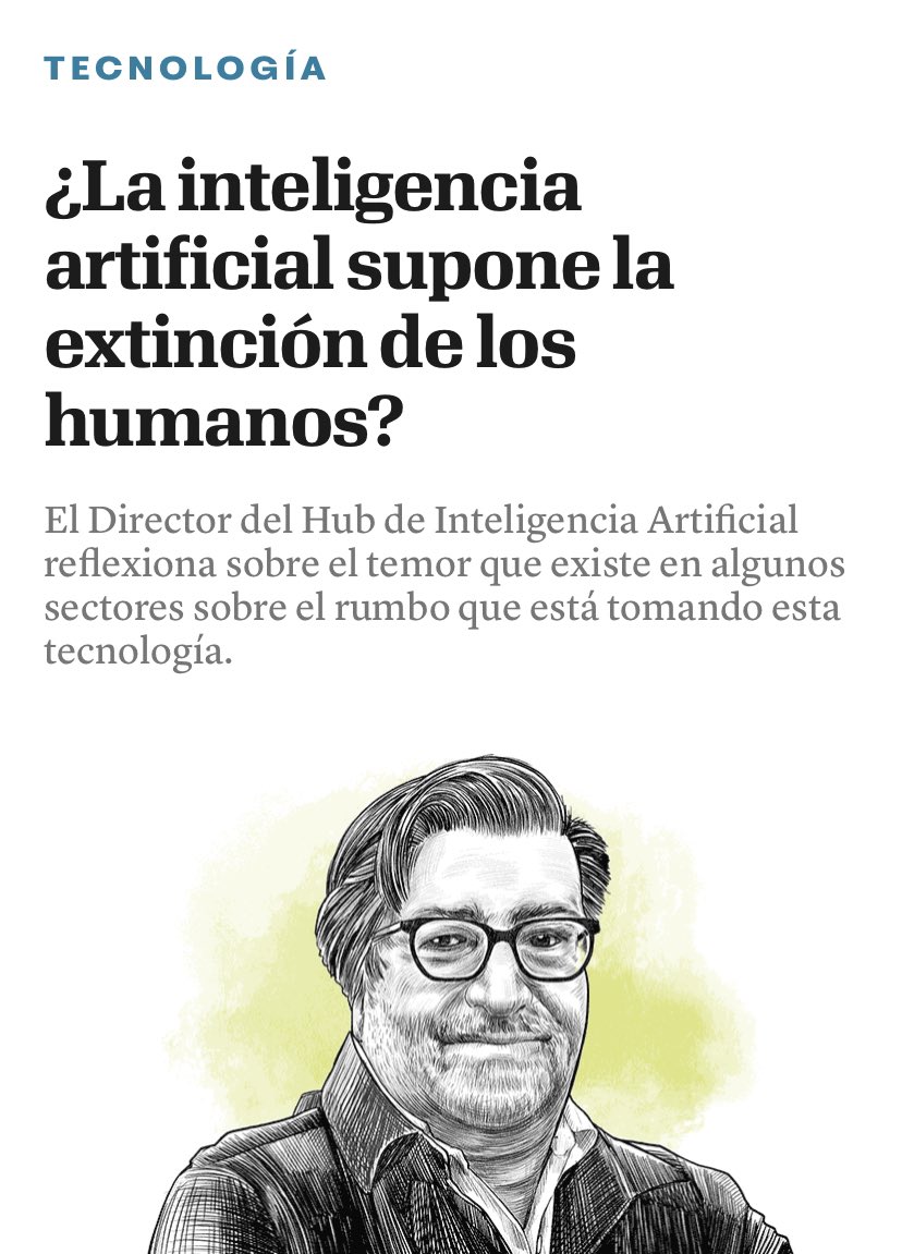 marcelamomberg's tweet image. Excelente artículo “La IA supone la extinción de los humanos? tecscience.tec.mx/es/tecnologia/… #TecnologicodeMonterrey