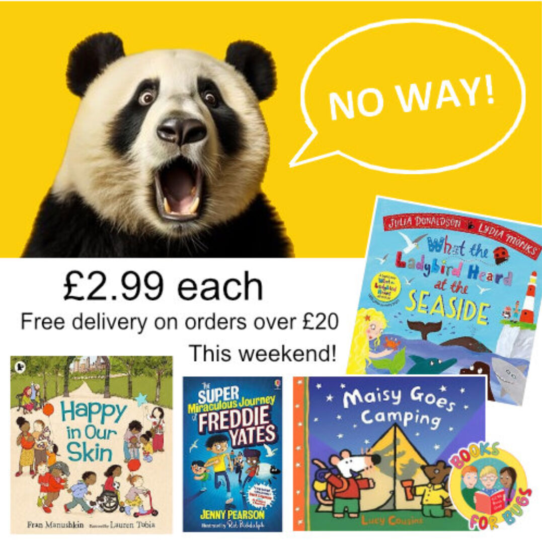 Are your children ready for a summer of reading? Combat the 'summer slide' with a nice pile of exciting new reads.
Lots of new stock added and for this weekend only we are offering FREE delivery (mainland UK) on orders over £20!