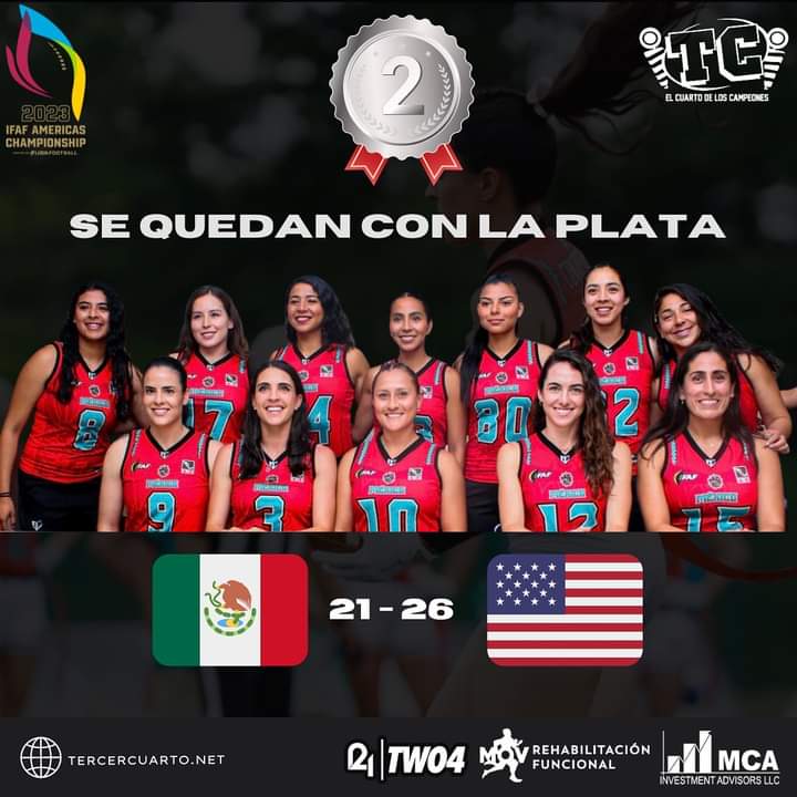 LigaOfaf's tweet photo. Felicitamos a nuestras secciones de football flag pro haber llegado a sus respectivas finales.

Ponen en alto a México.

#footballflag https://t.co/E2x148VKr4