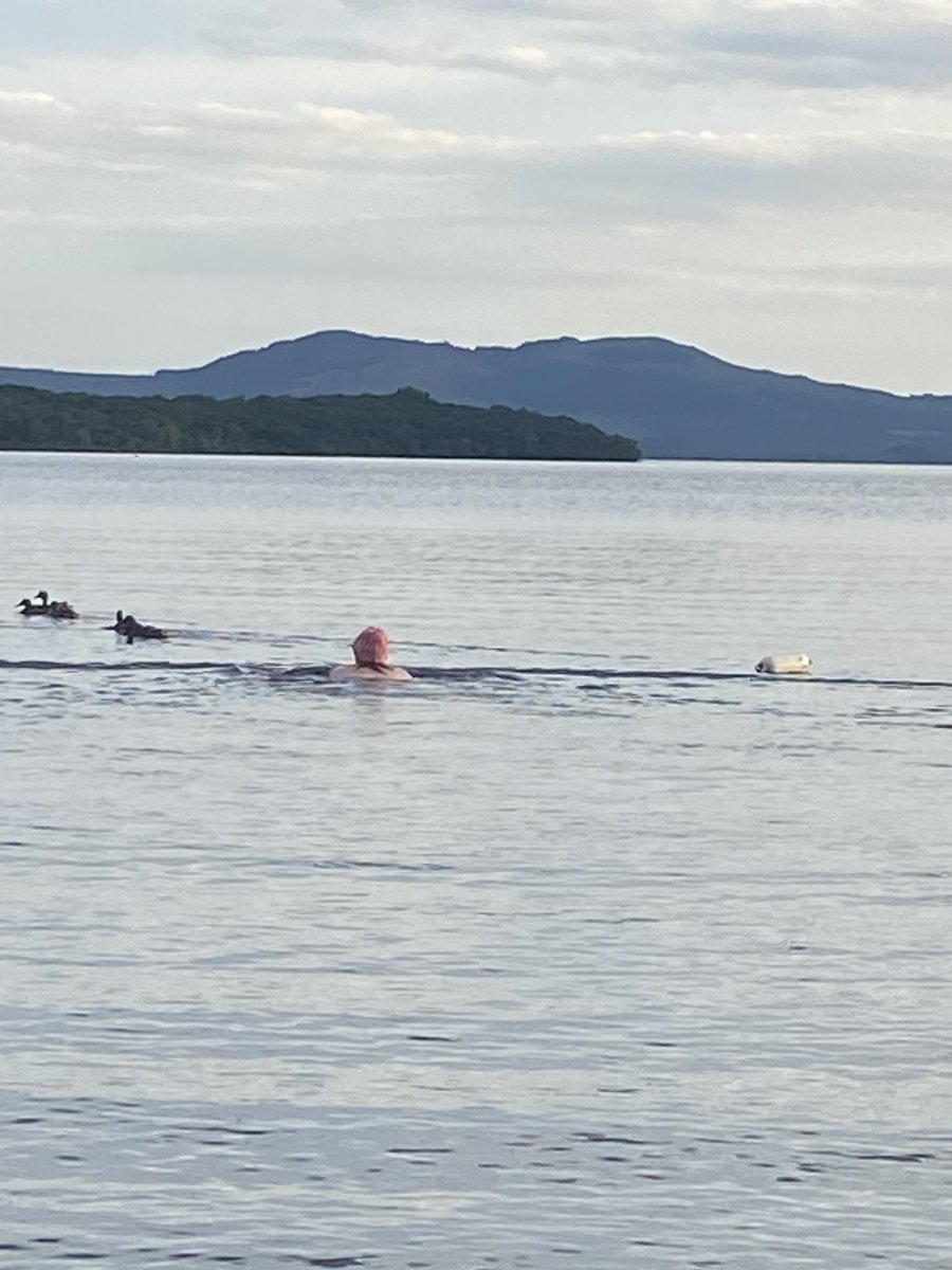 TICINSURANCE's tweet photo. She’s more used to fighting the waves off the Fylde Coast but our Assistant Manager @TissyB1991 took in the serenity of #lochlomond this past week.. she’s braver than we are !!  🏊‍♀️🥶🦆

.. is Loch Ness next ? 🐉 https://t.co/VUlQ1Npg9F
