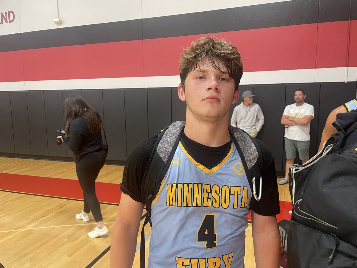 A high scoring affair in this one. Issac Olstead scores 15 worh double-digit assista and Luke Gustafson scores 27 to propel <a href="/mnfuryboys/">Minnesota Fury</a> past Vikings 92-83. 

Miles Ellis scores 25 and Jacob Thompson scores 18 for the Vikings.

#PHTheLastDance