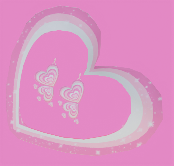 Deflai_'s tweet photo. Barbie themed earringsss 
Texture made by @elledamabell 
#Roblox #RobloxDev #RobloxUGC https://t.co/wx4B1ciw9E