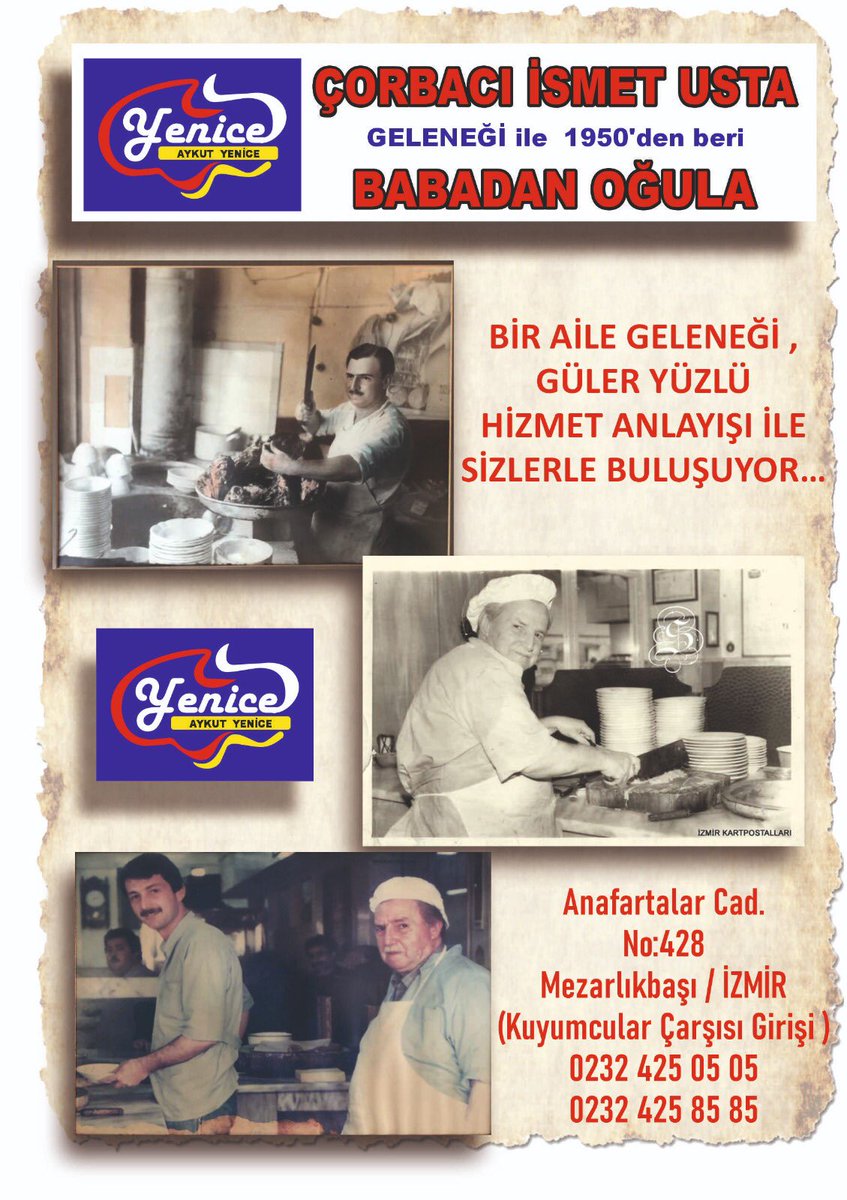 Yaşamımın en onur duyduğum, 
Makamı ESNAF’lığı bana öğreten saygıdeğer ustam…
Soyadını taşımaktan ONUR duyuyorum….