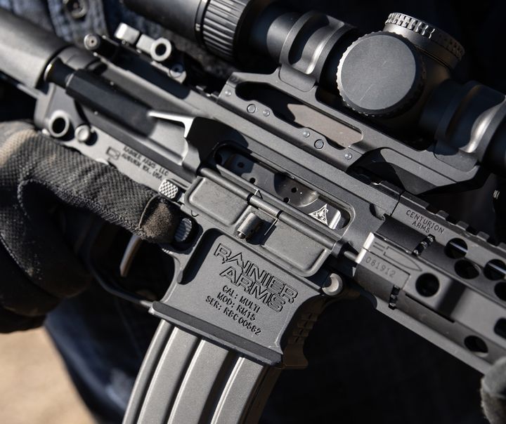 RiseArmament's tweet photo. Your @RainierArms build will thank you when you add the RA-434 HPT and RISE AR-15 BCG combo to it. 😆🔥 @AZWS https://t.co/J9OgYQdpET