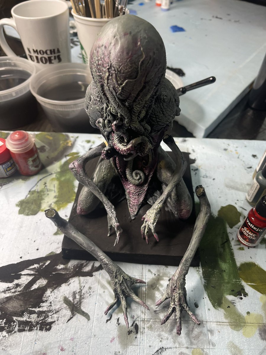 Simon Lee’s CTHULHU- Painting model kit-  Part “A”