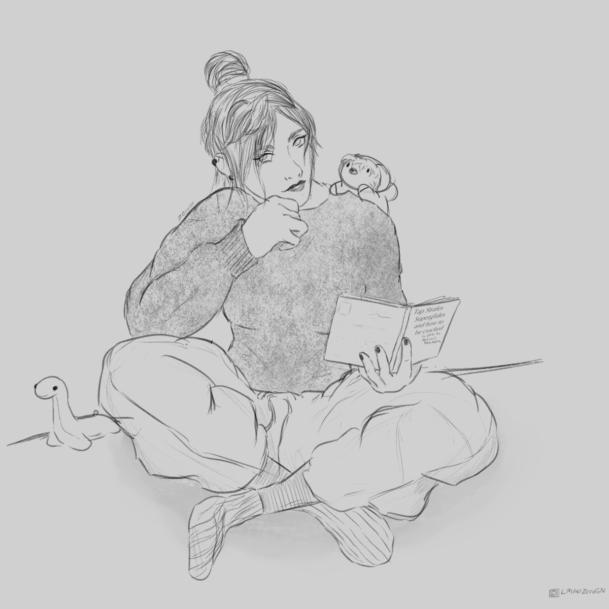 gn_zero's tweet image. Wraith with Wattson, who constantly needs her attention.

#DarkSparks #ApexLegends #ApexFanart #Wattson #wraith