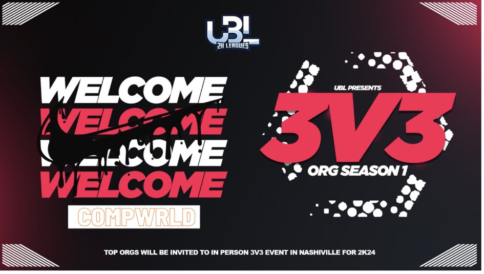 speedystreamz's tweet image. 🍒 3v3 ORG Team Announcement 🍒

Let's welcome CompWRLD to our FIRST ever 3v3 Battle Season!

Team Twitter - @ITZ_FINESSE_
Team Captain - @ITZ_FINESSE_
Team Stream - m.twitch.tv/itz_finesse_

Deadline to register is 7/9/23 at midnight!

League Rules - ubl2k.gg/rules-2/