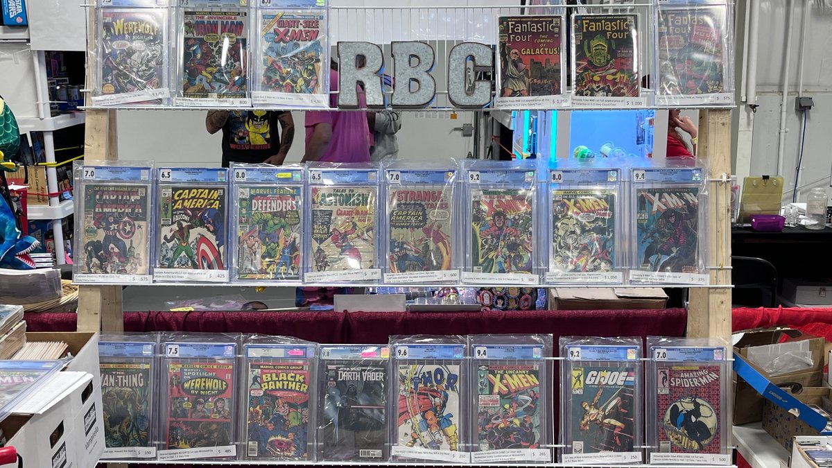 Rustbeltcomics's tweet image. We are still here at Youngstown Comic Con at the Canfield Fair Grounds until 5pm today and tomorrow from 10-4. Some great comics, artists and cool stuff here and dealers ready to deal.