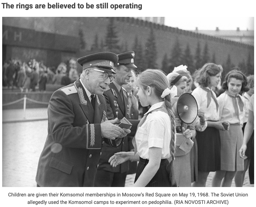 FitzInfo's tweet photo. Soviets created child-sex-trafficking rings in the West for blackmail: scholar
https://t.co/QEgRA3H1PB | #soundoffreedom #uspoli #cdnpoli #ukpoli #sexpionage #redsparrows https://t.co/92QKx6QSl1