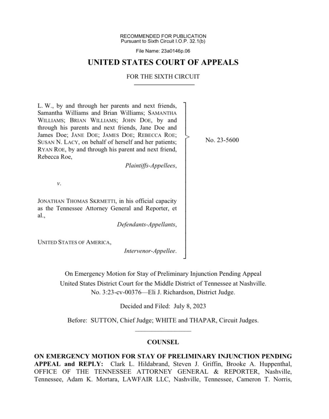 The Calvin Coolidge Project on Twitter: "🚨Update: The U.S. Sixth ...