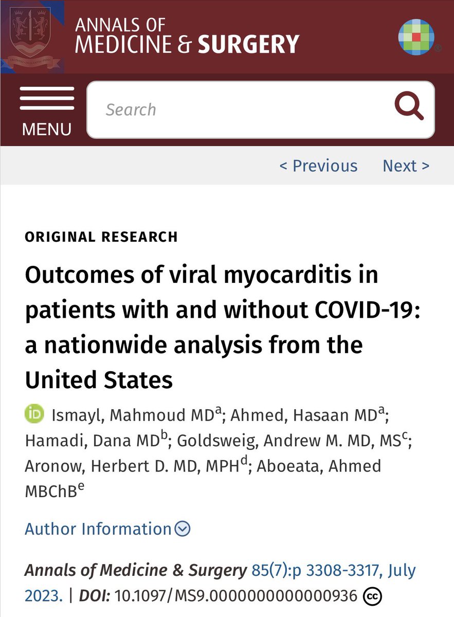 Mahmoud Ismayl, M.D. tweet media
