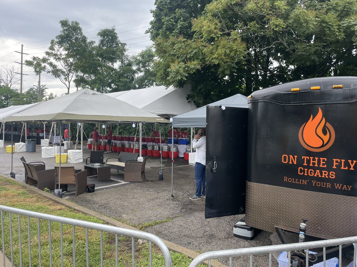 OntheFlyCigars's tweet photo. We’re ready to light up the @PrayerfromMaria Summer Wine Festival in #RockyRiver. And we have the perfect pairings for the beer tent! https://t.co/XkihcDVVdJ