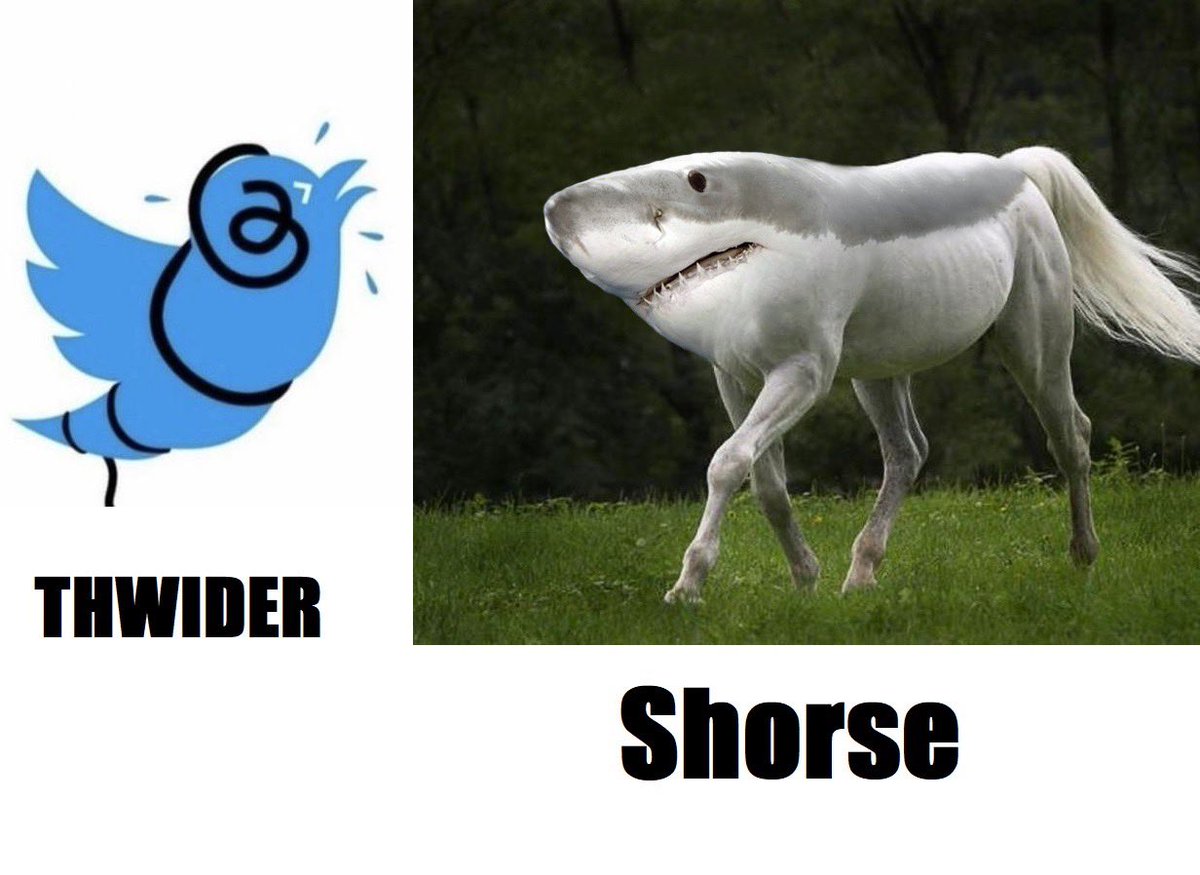badlabro's tweet photo. Twitter vs Thread !!! https://t.co/7LNmLQbNKc