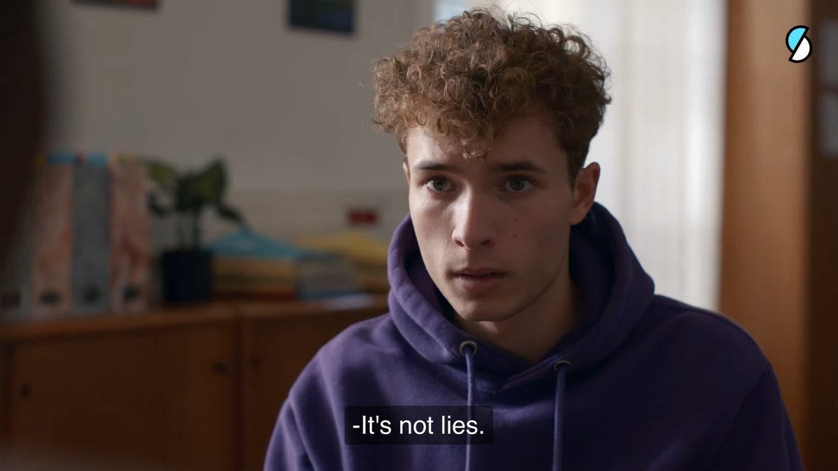 _Stilinski24_'s tweet photo. Ringrazio #Skamfrance per avermi dato il primo personaggio apertamente asessuale dello skamverse. Guardare questa stagione mi ha fatto bene in un modo che non so spiegare a parole.
Grazie Maël 💜 https://t.co/LeU866uz7V