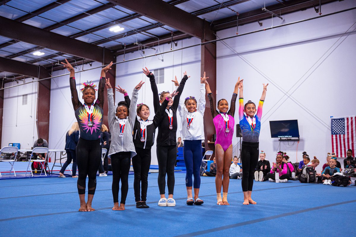 Congratulations to the Event Winners &amp; Award Recipients from this morning's 11-12 session at Hopes Classic!

📸 ➡️ Bars, Beam, Floor, Vault

The top 3️⃣ AA scores belong to Jaysha McClendon, Amia Pugh-Banks &amp; Amariah Moore!

Full Scores &amp; Standings ➡️ myusagym.com/meets/live/864…