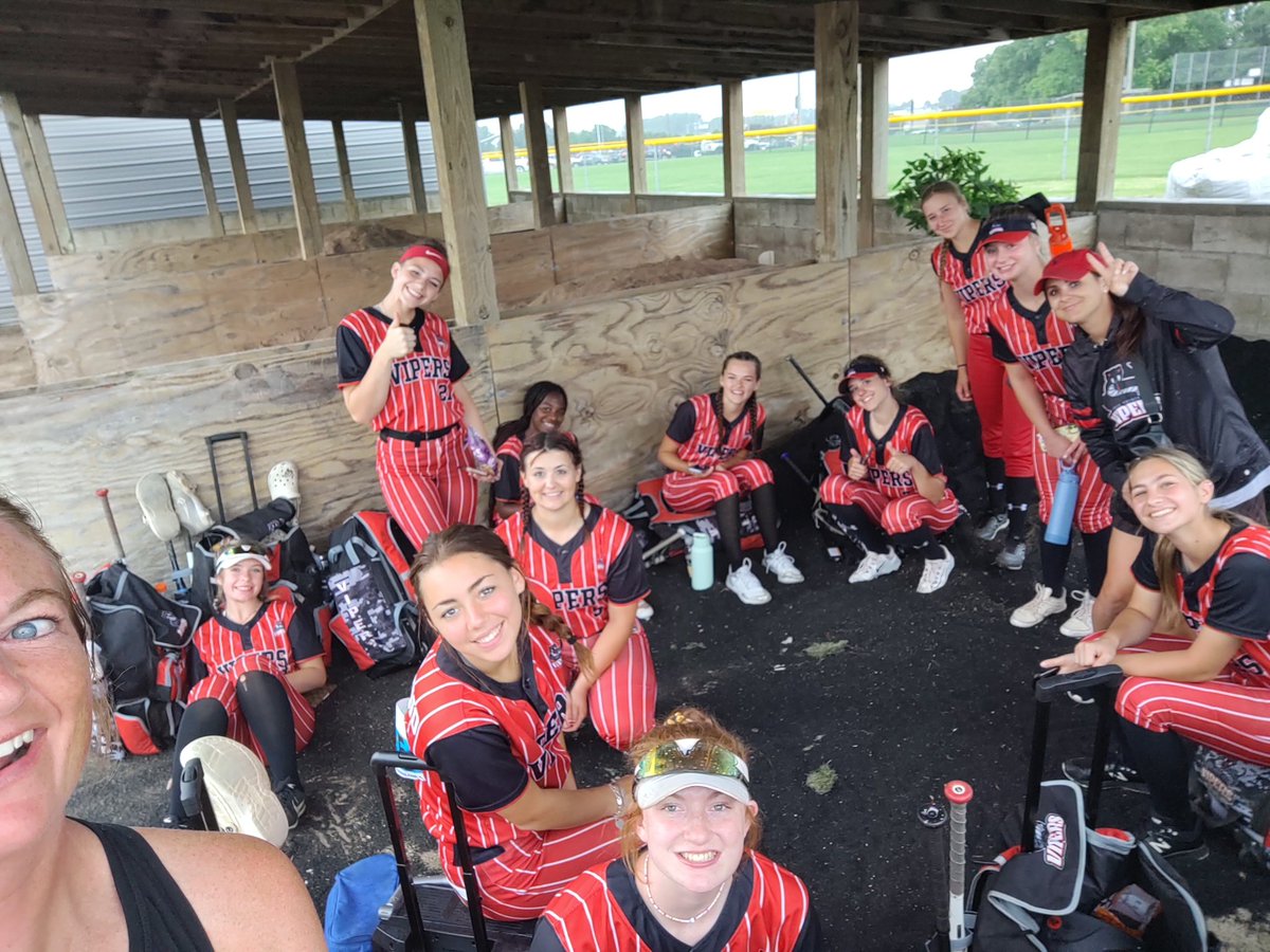 Current situation....rain delay at the Buckeye Recruitfest.