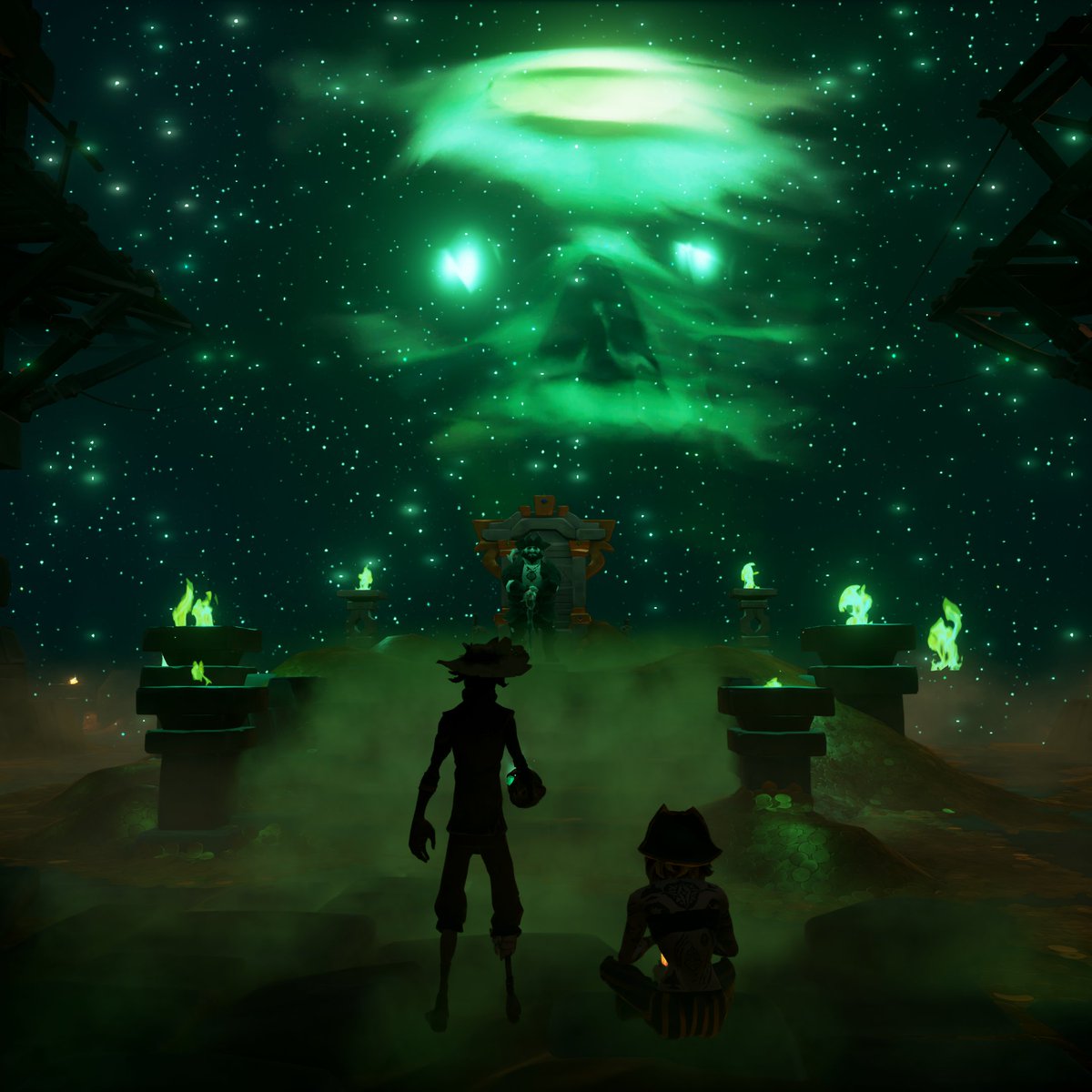 RangaRogers's tweet photo. Tall Tale Degen Vibes. Grateful to see our friend ImpetuousJ finally reach these golden shores.
#SeaOfThieves #ShoresOfGold #BeMorePirate https://t.co/C05nM5CKQf