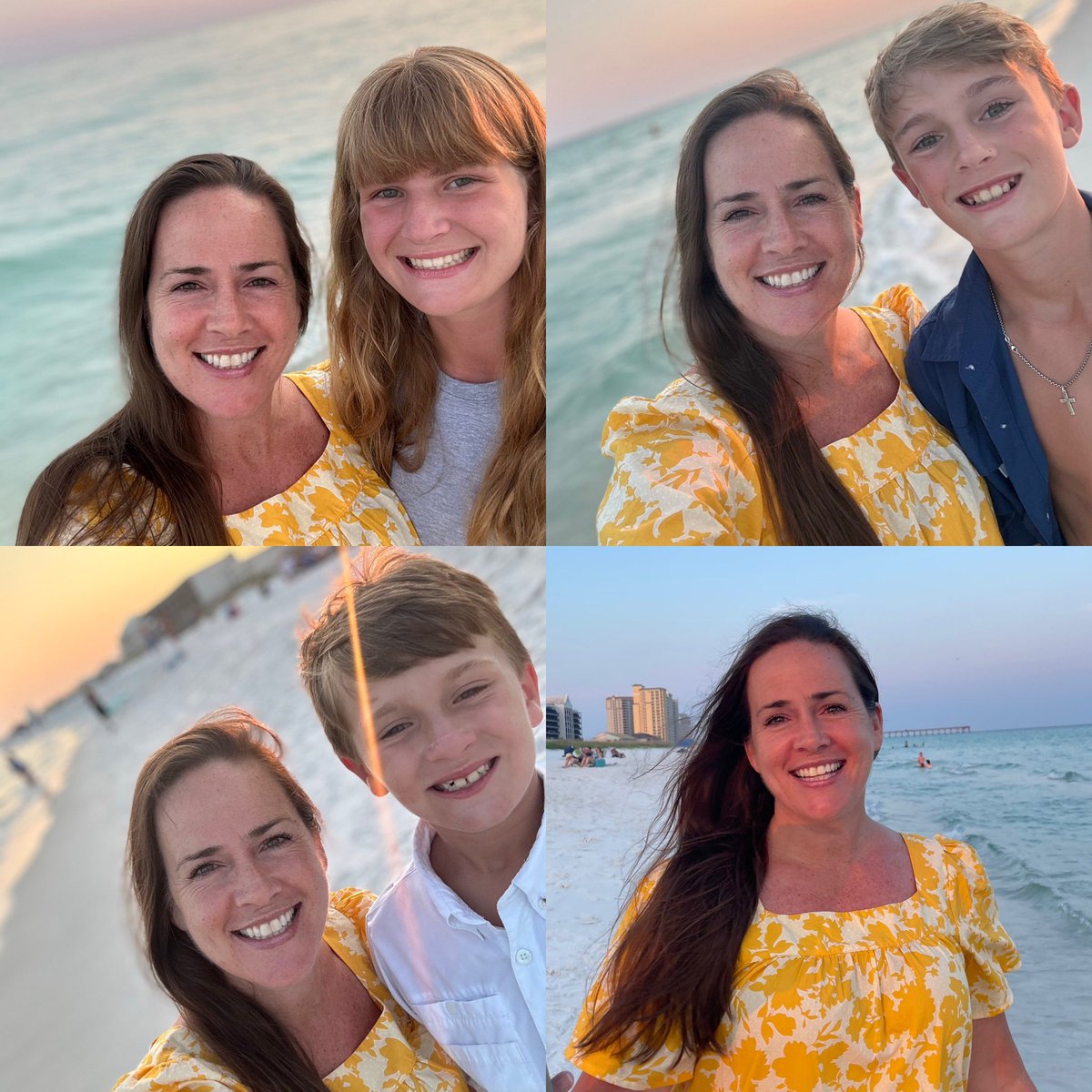 janieboles's tweet image. Last June we spent some time at Navarre Beach ☀️☀️☀️ …of course we missed John Jr while he is in Chiy- can’t wait for him to b home at end of July! #family #funinsun