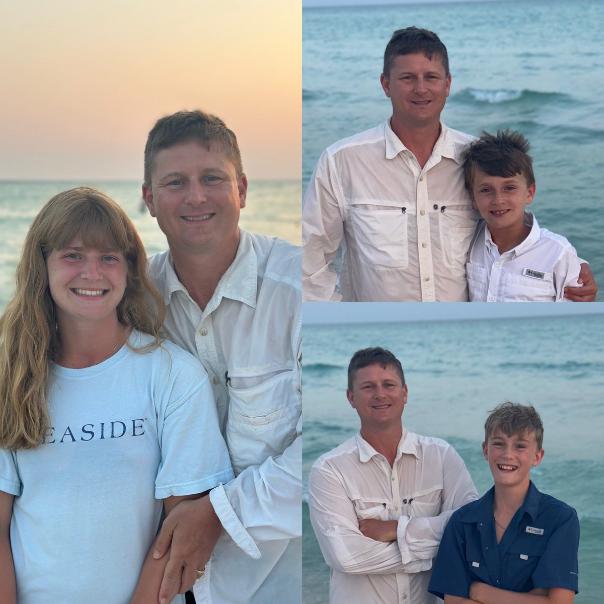 janieboles's tweet image. Last June we spent some time at Navarre Beach ☀️☀️☀️ …of course we missed John Jr while he is in Chiy- can’t wait for him to b home at end of July! #family #funinsun