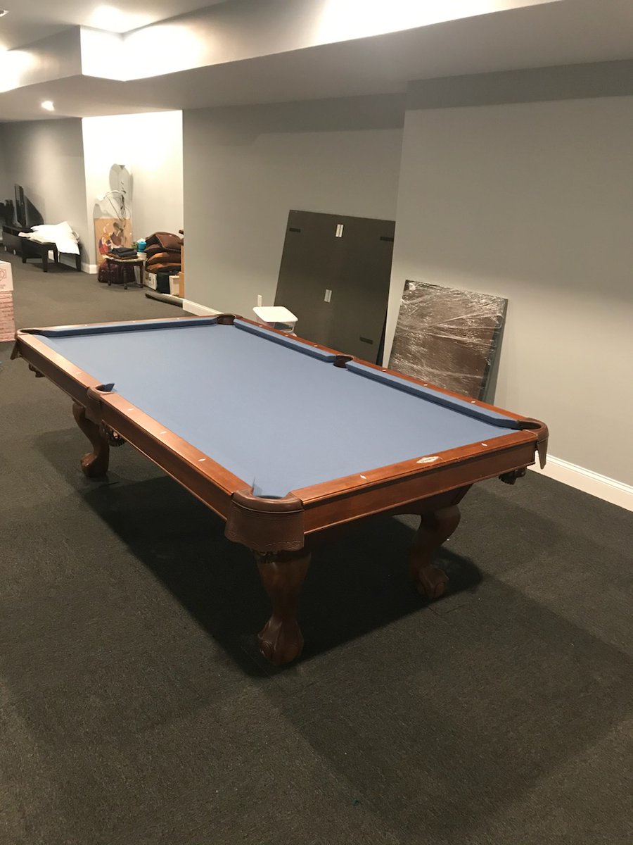 ATeamPoolTable's tweet photo. Brunswick Contender install 
A-Team Pool Table Services
Call us at: (201) 538-5428

#pooltableservices #pooltable #billiards #billiardscompany #pooltablesetup #pooltablerefelting #billiardshop #billiardlife #pooltablesetup #pooltablesdesign #custompooltable #antiquepooltable https://t.co/nCPpvJ8tFz