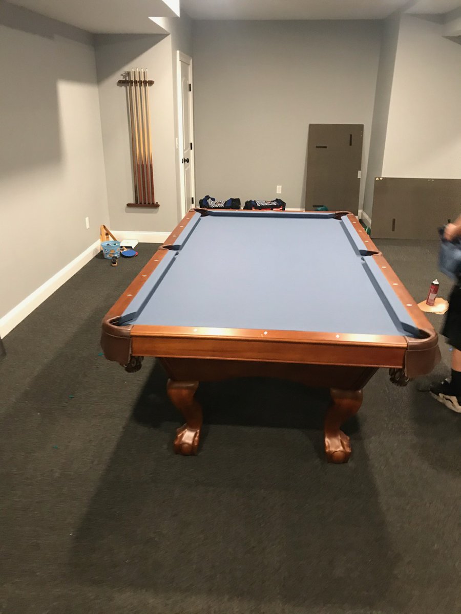 ATeamPoolTable's tweet photo. Brunswick Contender install 
A-Team Pool Table Services
Call us at: (201) 538-5428

#pooltableservices #pooltable #billiards #billiardscompany #pooltablesetup #pooltablerefelting #billiardshop #billiardlife #pooltablesetup #pooltablesdesign #custompooltable #antiquepooltable https://t.co/nCPpvJ8tFz