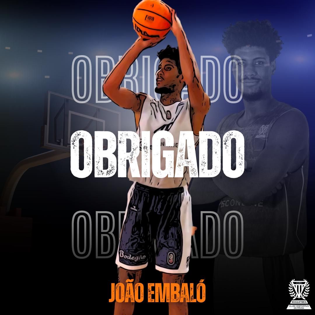 💙 𝙊𝙗𝙧𝙞𝙜𝙖𝙙𝙤 𝙅𝙤𝙖̃𝙤 𝙀𝙢𝙗𝙖𝙡𝙤́!

ℹ️ O Clube Desportivo da Póvoa reconhece e agradece o contributo enquanto atleta, durante os anos em que representou o nosso clube. 

💙 Ao Junior, desejamos o maior sucesso!

#depoveirosparapoveiros 
#somosdesportivo