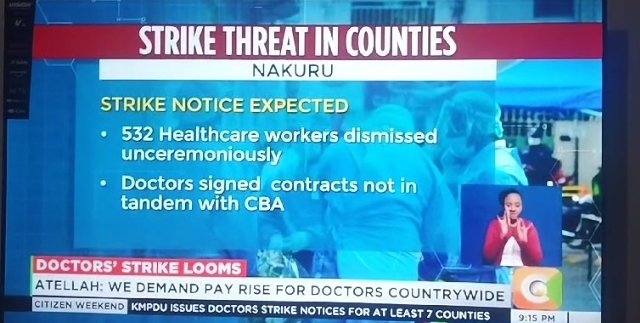 #JusticeForHealtcareWorkerss 
#NakuruHealthChapter 
<a href="/kmpdu/">KMPDU</a> <a href="/susankihika/">Susan Kihika</a> <a href="/LawNakuru/">Nakuru Law Court</a> <a href="/kUCOofficial/">Kenya Union of Clinical Officers</a> <a href="/LawNakuru/">Nakuru Law Court</a> <a href="/citizentvkenya/">Citizen TV Kenya</a> <a href="/ntvkenya/">NTV Kenya</a> <a href="/K24Tv/">K24 TV</a> <a href="/TabithaKaranja/">Sen. Tabitha Karanja, MGH</a> <a href="/KTNNewsKE/">KTN News</a>