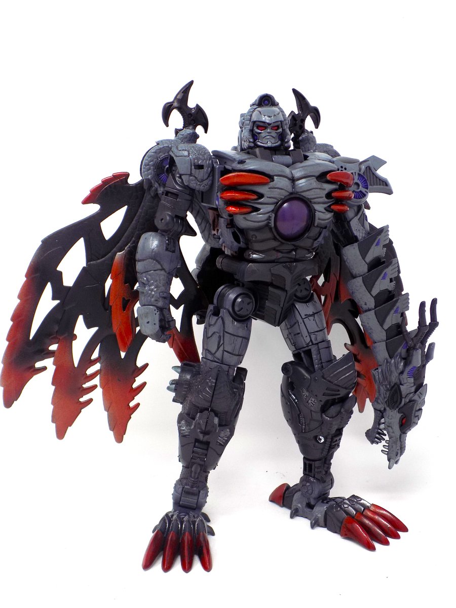 ChromeTyranno's tweet photo. "Transformers Kingdom:  Predacon Megadragon"
Let a true Megatron show you the power this form brings! 🔥🔥🔥
(Retweets appreciated as always :D ) https://t.co/yZgJabIchC