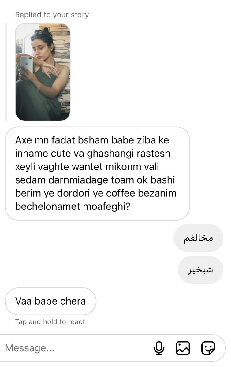 nefertitiei's tweet photo. احمق من ۱۲ سال ادبیات فارسی نخوندم که این کسشرو تحویلم بدی https://t.co/6UCrEQ466a