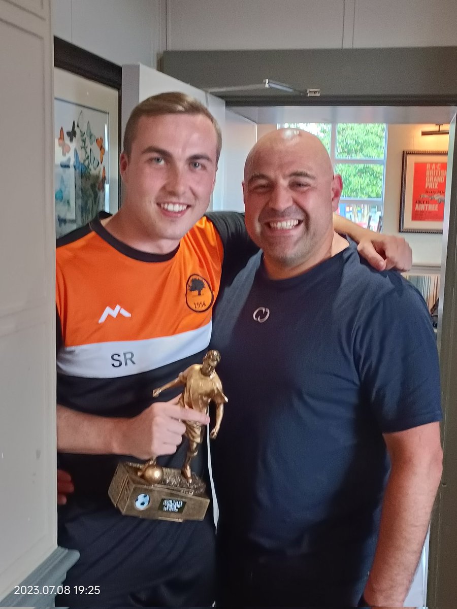 <a href="/barnsey_1986/">Mark Barnes</a> <a href="/aintreevill/">Aintree Villa Reserve</a> <a href="/WestCheshireLge/">Go2Day West Cheshire League</a> <a href="/DylanLawless11/">Dylan</a> <a href="/AFCLiverpool/">AFC Liverpool🔴⚪️⚽️</a> Final award is Managers player of the Season  

Unbelievable footballer &amp; doesn't realise (to our benefit) how good he is.

<a href="/rimmer_sam/">Sam Rimmer</a> is a monster of a footballer &amp; he's staying with us!!!