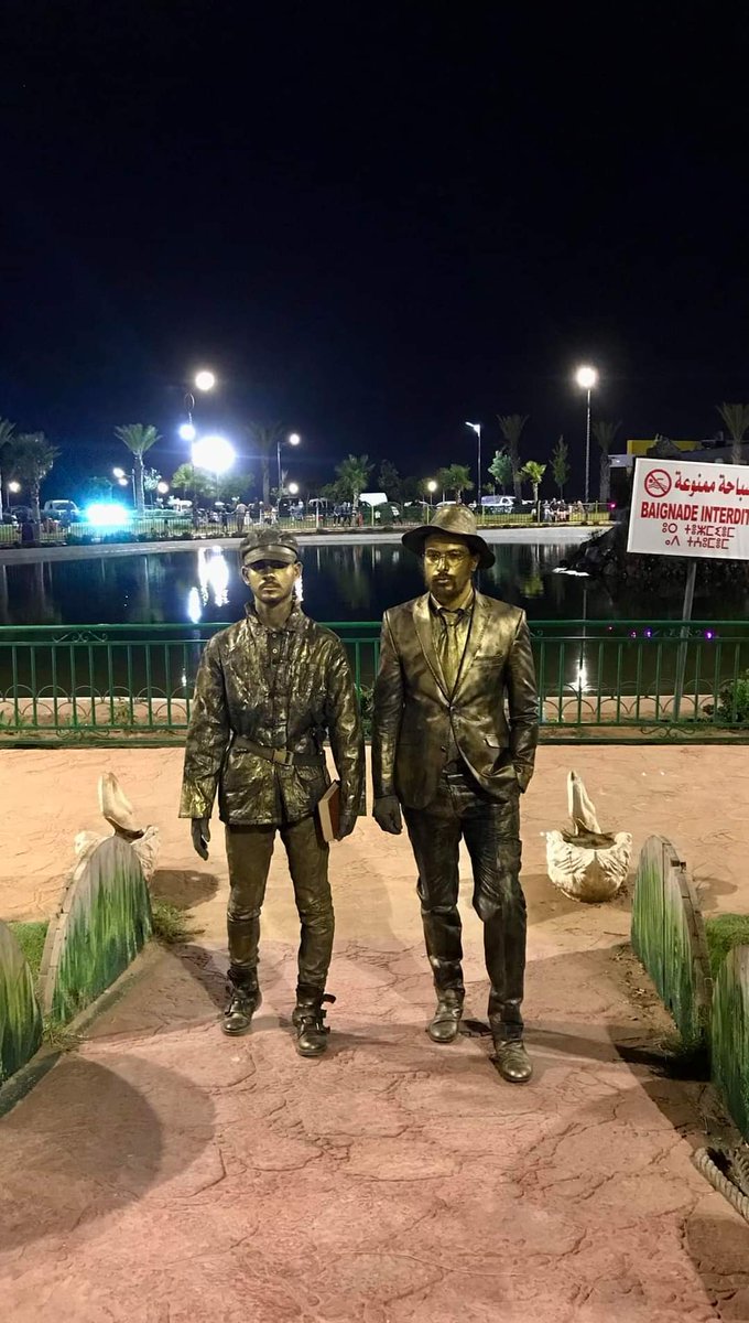 Mostaland's tweet photo. Nous avons rencontré par hasard la plus belle statue mime dans le parc 😍
Attendez vous à recevoir une très belle surprise...🎭 😉
#Mostaland #Mostaganem #dz https://t.co/UOHSUiTpWa