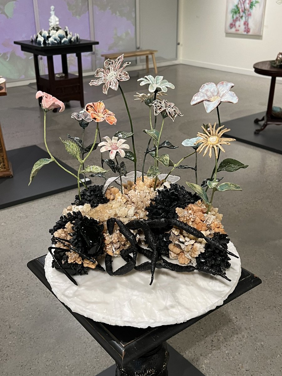 dc3ArtProjects's tweet photo. Beautiful Parasites, a solo exhibition of myths, fables, and folktales and by @SalzlTammy is open now at @ArtGalleryStAlb. #Ceramics, #video, #painting, #installation, and #magic Come #visitstalbert @ArtsandHeritage @artsedmonton @CanadaCouncil @AFA1991 https://t.co/TWhTzBg4cV
