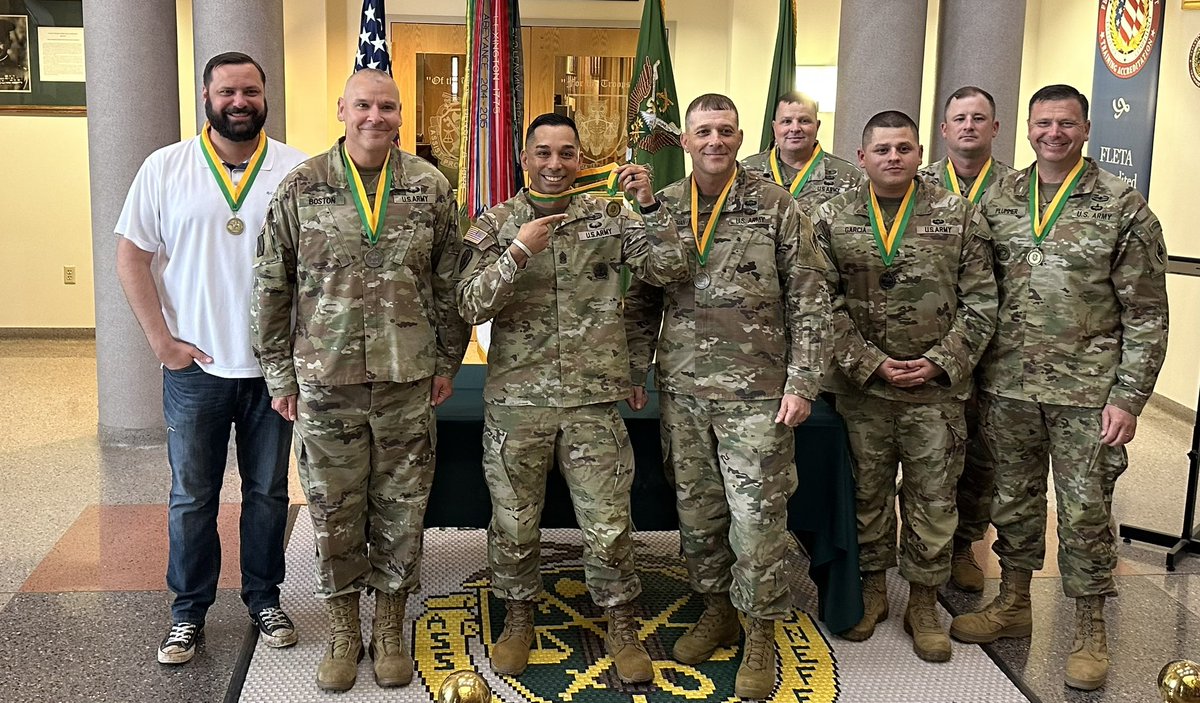 Thank you @USArmyMPCorps, @15th_RCSM, &amp; @CMDTArmyMPs for the honor of induction into your Corps! I will wear it proudly…especially during MP traffic stops 😁 #oneteam