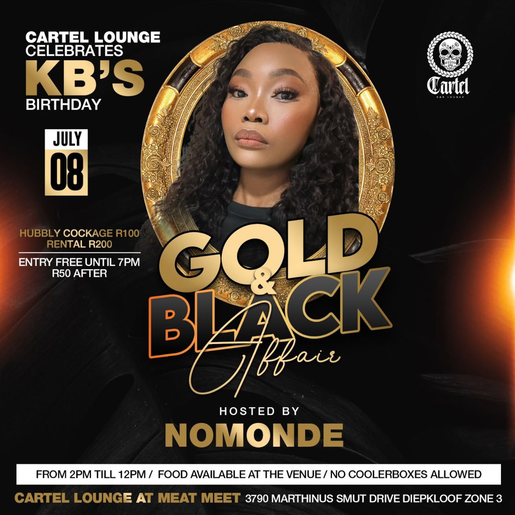 Nomonde_Radebe's tweet photo. Tonight i am at Cartel Bar Lounge… 👊🏾 #IAmYourHost… https://t.co/YkaI04z1Nn